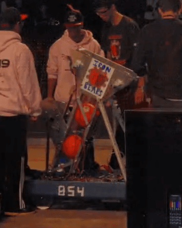 Team 854 robot from 2012