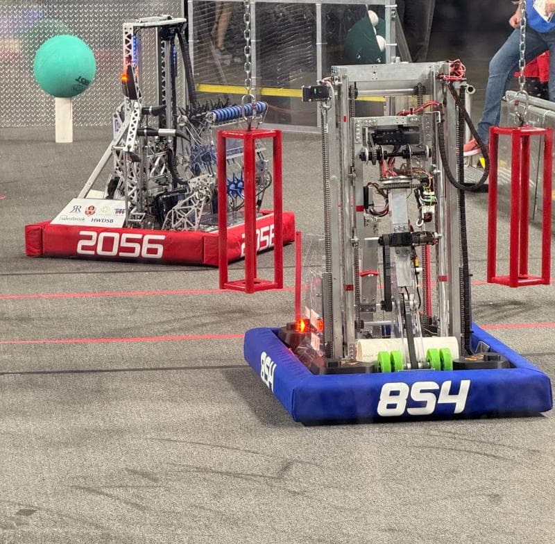 Team 854 robot from 2025